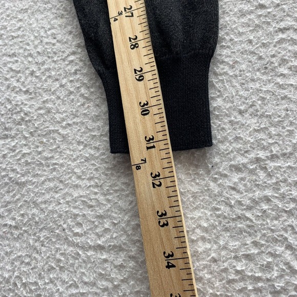 J Crew Sweater Mens Medium M Shawl Neck Charcoal Gray Button Preppy‎ Casual Dad - Picture 8 of 11